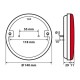 ΦΩΣ ΦΟΡΤΗΓΟΥ ΠΙΣΩ 12/24V O-LED 29LED 3 ΧΡΗΣΕΩΝ ΣΤΡΟΓΓΥΛΟ 140mm 1ΤΕΜ. - Lampa - L4153.4 ΦΩΣ ΦΟΡΤΗΓΟΥ ΠΙΣΩ 12/24V O-LED 29LED 3 ΧΡΗΣΕΩΝ ΣΤΡΟΓΓΥΛΟ 140mm 1ΤΕΜ. - Lampa - L4153.4
