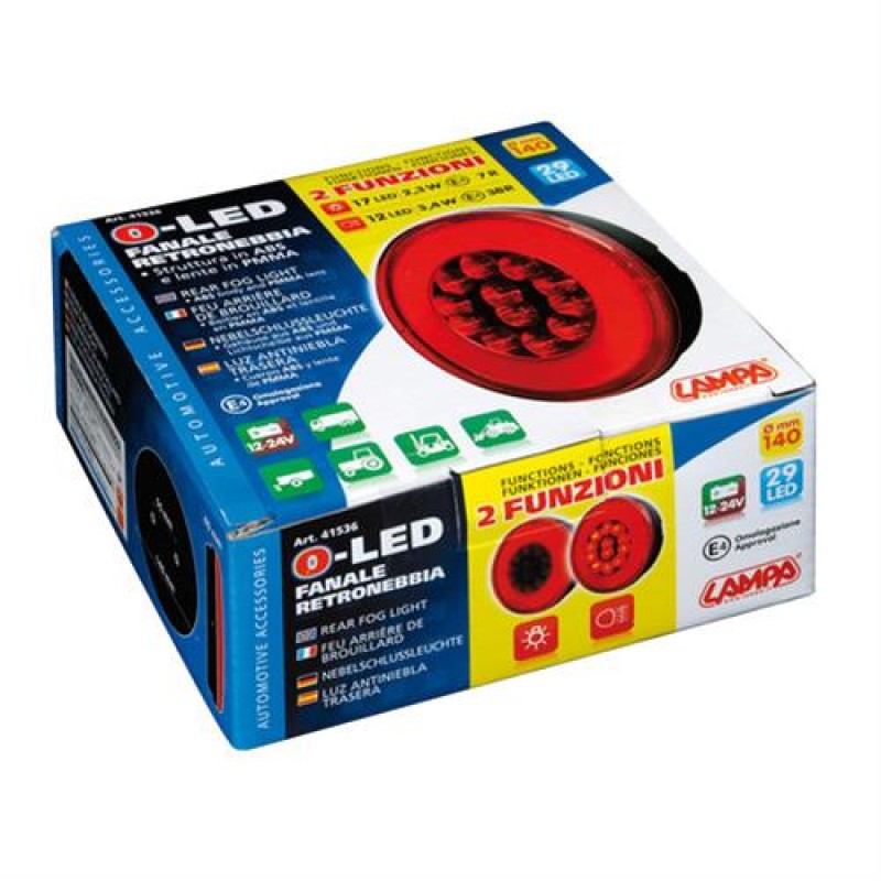 ΦΩΣ ΦΟΡΤΗΓΟΥ ΠΙΣΩ 12/24V O-LED 29LED 2ΧΡΗΣΕΩΝ ΣΤΡΟΓΓΥΛΟ 140mm 1ΤΕΜ. - Lampa - L4153.6 ΦΩΣ ΦΟΡΤΗΓΟΥ ΠΙΣΩ 12/24V O-LED 29LED 2ΧΡΗΣΕΩΝ ΣΤΡΟΓΓΥΛΟ 140mm 1ΤΕΜ. - Lampa - L4153.6