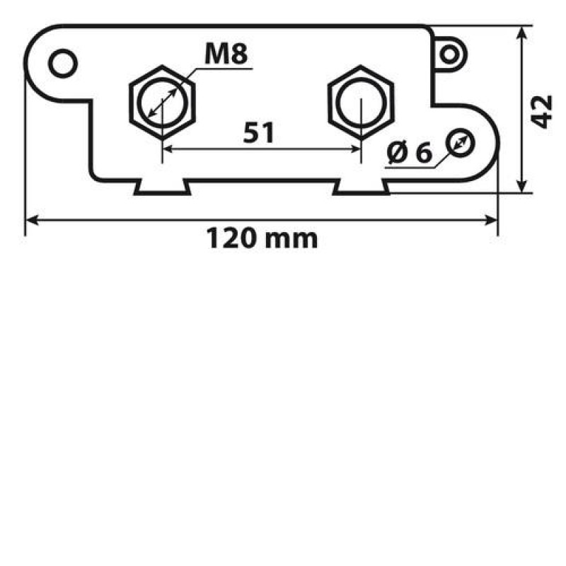 ΑΣΦΑΛΕΙΟΘΗΚΗ ANL 12/32V 40-275 ΑΜΡ (120 Χ 42 mm) - Lampa - L4500.9