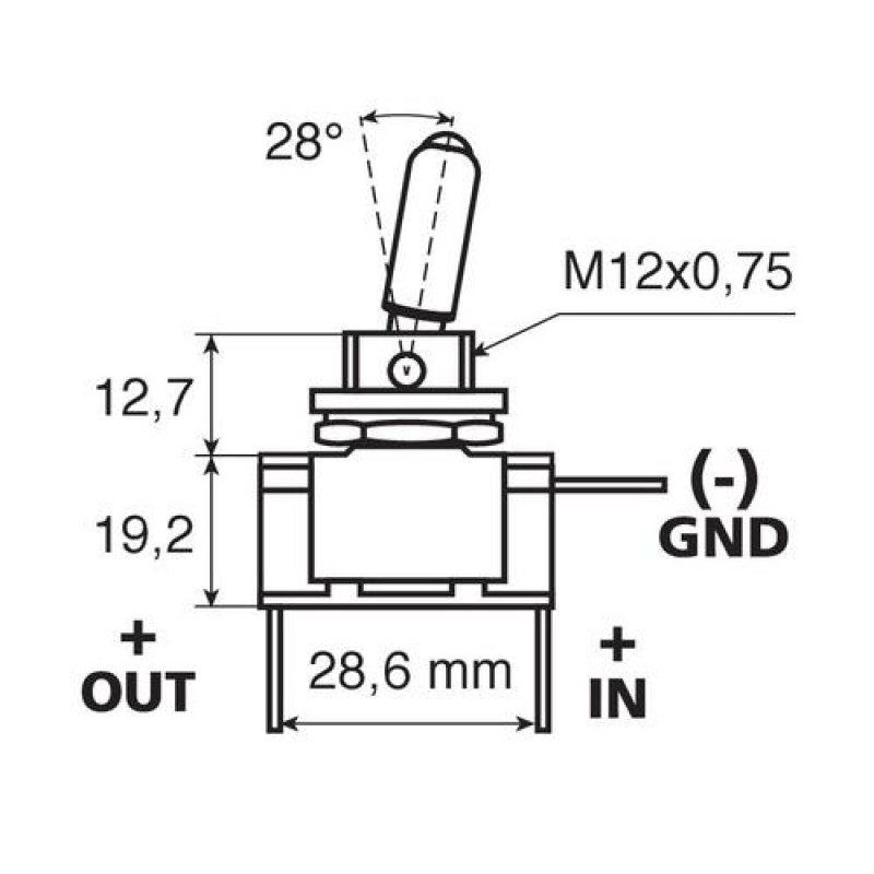 ΔΙΑΚΟΠΤΗΣ ΑΕΡΟΠΟΡΙΚΟΥ ΤΥΠΟΥ 2 ΘΕΣΕΩΝ 12,2mm 12V 20A ΜΕ LED ΜΠΛΕ - Lampa - L4555.9 ΔΙΑΚΟΠΤΗΣ ΑΕΡΟΠΟΡΙΚΟΥ ΤΥΠΟΥ 2 ΘΕΣΕΩΝ 12,2mm 12V 20A ΜΕ LED ΜΠΛΕ - Lampa - L4555.9