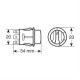 ΔΙΑΚΟΠΤΗΣ 4 ΘΕΣΕΩΝ 12/24V 10A ΣΤΡΟΓΓΥΛΟΣ 23mm - Lampa - L4556.6 ΔΙΑΚΟΠΤΗΣ 4 ΘΕΣΕΩΝ 12/24V 10A ΣΤΡΟΓΓΥΛΟΣ 23mm - Lampa - L4556.6