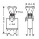 ΔΙΑΚΟΠΤΗΣ PUSH-PULL 14,2mm 12/24V 50A ΜΕ ΚΟΚΚΙΝΟ LED - Lampa - L4556.9 ΔΙΑΚΟΠΤΗΣ PUSH-PULL 14,2mm 12/24V 50A ΜΕ ΚΟΚΚΙΝΟ LED - Lampa - L4556.9