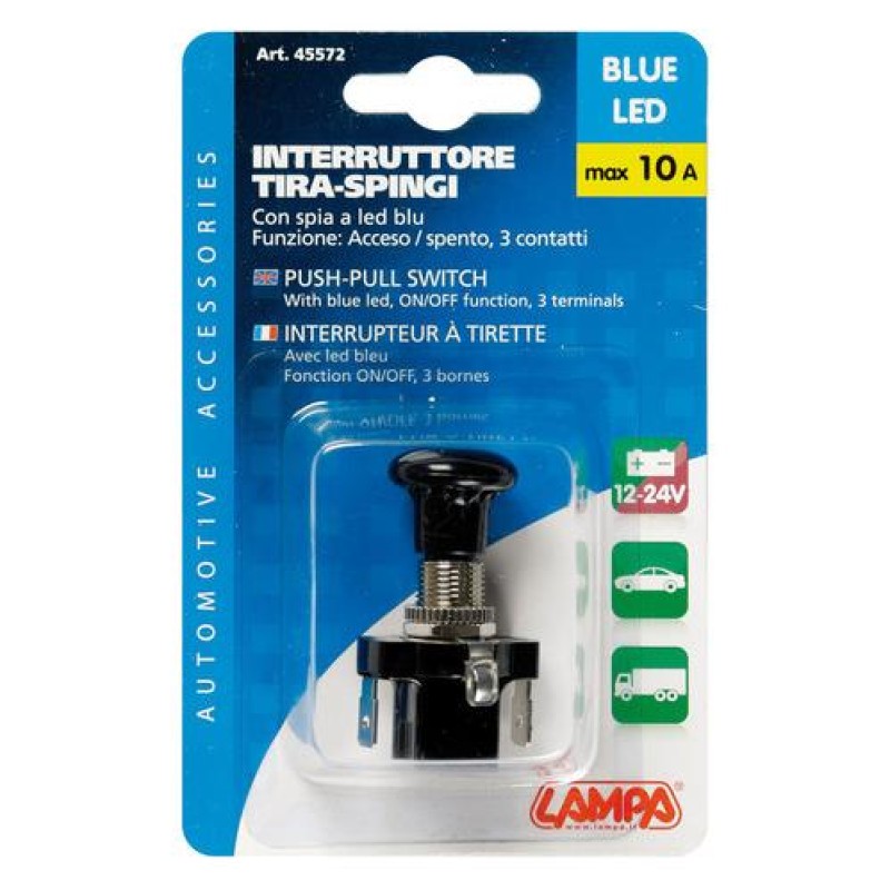 ΔΙΑΚΟΠΤΗΣ ΜΕ ΦΩΣ ΜΠΛΕ - Lampa - L4557.2 ΔΙΑΚΟΠΤΗΣ ΜΕ ΦΩΣ ΜΠΛΕ - Lampa - L4557.2