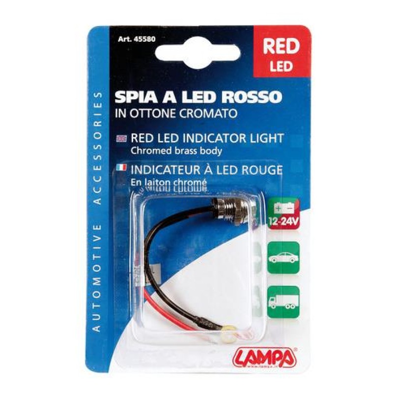 ΛΑΜΠΑΚΙ ΣΥΝΑΓΕΡΜΟΥ 12-24V ΚΟΚΚΙΝΟ 15Α LAMPA - 1 TEM - Lampa - 4558.0-LM ΛΑΜΠΑΚΙ ΣΥΝΑΓΕΡΜΟΥ 12-24V ΚΟΚΚΙΝΟ 15Α LAMPA - 1 TEM - Lampa - 4558.0-LM
