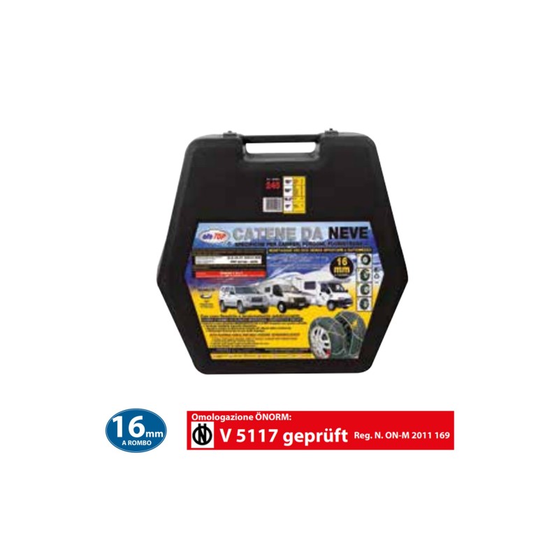 ΑΛΥΣΙΔΕΣ ΧΙΟΝΙΟΥ 16MM - Νο. 260 OTOTOP - 2 ΤΕΜ. - OtoTop - 49288/260/OTO
