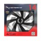ΤΑΣΙ 14" HUBCAP VECTOR RC SILVER BLACK AMIO ΣΕΤ 4 ΤΕΜ ΣΕ ΚΟΥΤΙ - Amio - 5223/AM