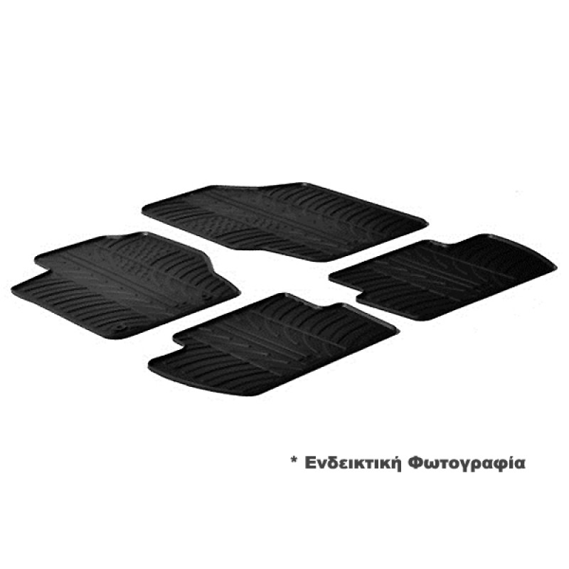 ΜΑΡΚΕ ΠΑΤΑΚΙΑ ΣΕ ΣΚΑΦΗ ΛΑΣΤΙΧΟ ΓΙΑ AUDI Q2 11/2016+ SUMISURA ΣΕ ΜΑΥΡΟ ΧΡΩΜΑ ME ΚΟΥΜΠΩΜΑΤΑ LAMPA - 4 ΤΕΜ. - Lampa - L2449.1