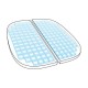 ΜΑΞΙΛΑΡΙ ΚΑΘΙΣΜΑΤΟΣ ΑΝΑΔΙΠΛΟΥΜΕΝΟ ΜΕ GEL ERGO SEAT TRAVEL - Lampa - L5436.5 ΜΑΞΙΛΑΡΙ ΚΑΘΙΣΜΑΤΟΣ ΑΝΑΔΙΠΛΟΥΜΕΝΟ ΜΕ GEL ERGO SEAT TRAVEL - Lampa - L5436.5