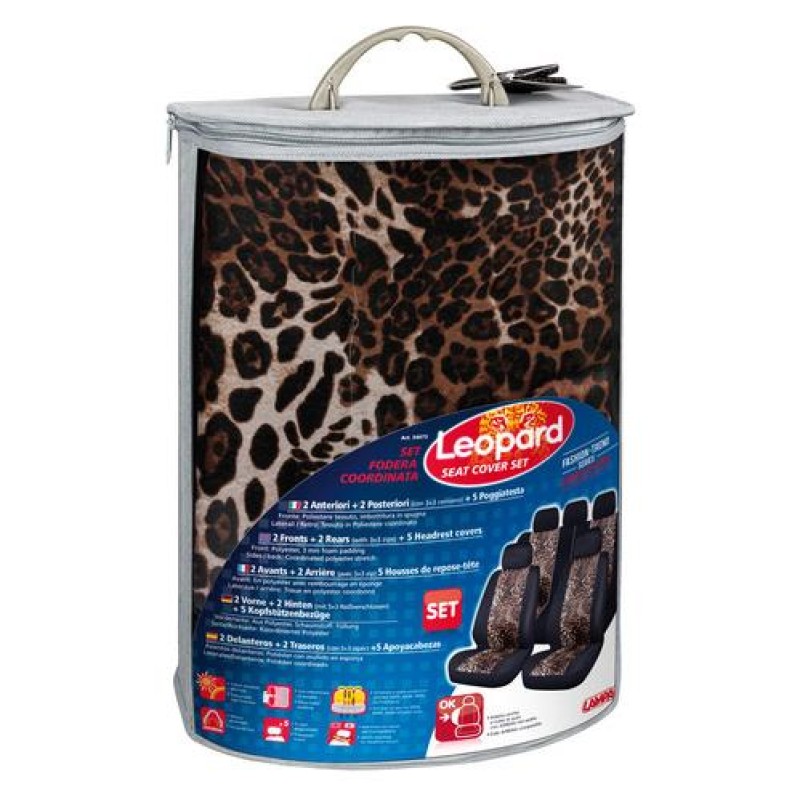 ΚΑΛΥΜΜΑΤΑ ΚΑΘΙΣΜΑΤΩΝ CAMO LEOPARD FASHION-TREND SERIES ΣΕΤ - Lampa - L5467.3 ΚΑΛΥΜΜΑΤΑ ΚΑΘΙΣΜΑΤΩΝ CAMO LEOPARD FASHION-TREND SERIES ΣΕΤ - Lampa - L5467.3