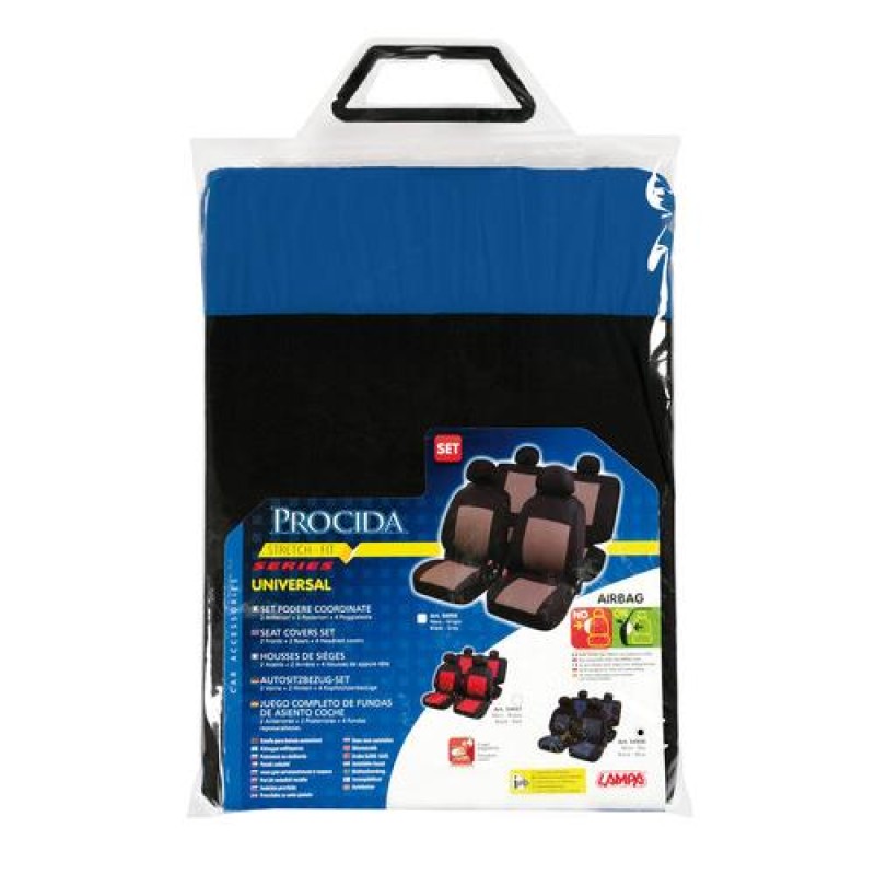 ΚΑΛΥΜΜΑΤΑ ΚΑΘΙΣΜΑΤΩΝ PRODICA SET 4ΤΕΜ. ΜΑΥΡΟ/ΜΠΛΕ - Lampa - L5495.8 ΚΑΛΥΜΜΑΤΑ ΚΑΘΙΣΜΑΤΩΝ PRODICA SET 4ΤΕΜ. ΜΑΥΡΟ/ΜΠΛΕ - Lampa - L5495.8