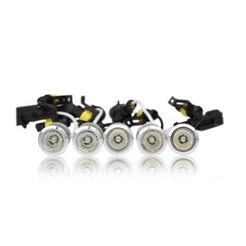 Πρόσθετο DAYLINE Διεθνή 10LED (2 σειρές X5 LED) HP 12V Ασημί χωρίς πλαίσιο - M-Tech - DL-LD825S/MT Πρόσθετο DAYLINE Διεθνή 10LED (2 σειρές X5 LED) HP 12V Ασημί χωρίς πλαίσιο - M-Tech - DL-LD825S/MT