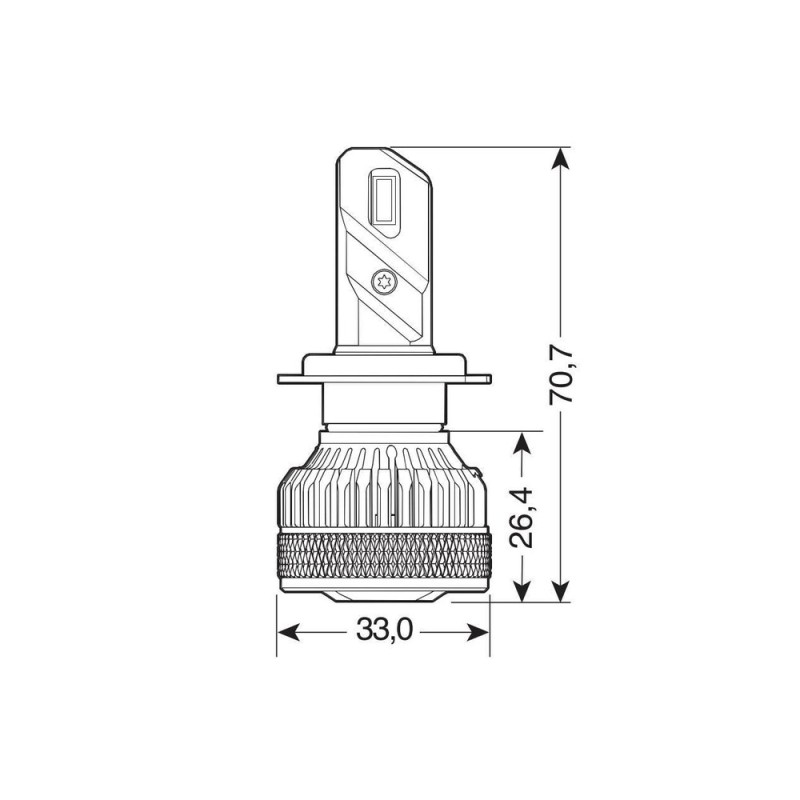 H7 9-32V PX26d 6.500K 7.200lm 45W HALO LED LIGHTING SERIES 14 G-XP SPECIAL CHIPS LED KIT LAMPA - 2 TEM. - Lampa - L5772.6 H7 9-32V PX26d 6.500K 7.200lm 45W HALO LED LIGHTING SERIES 14 G-XP SPECIAL CHIPS LED KIT LAMPA - 2 TEM. - Lampa - L5772.6