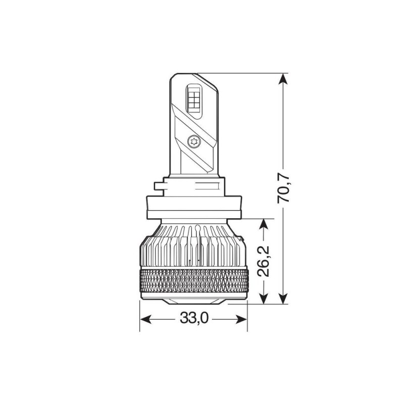H11 9-32V PGJ19-2 6.500K 7.200lm 45W HALO LED LIGHTING SERIES 14 G-XP SPECIAL CHIPS 2ΤΕΜ. LED KIT - Lampa - L5772.8 H11 9-32V PGJ19-2 6.500K 7.200lm 45W HALO LED LIGHTING SERIES 14 G-XP SPECIAL CHIPS 2ΤΕΜ. LED KIT - Lampa - L5772.8