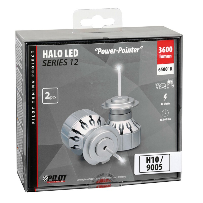 H10/HB3 9005 9>32V 6.500K 3.600lm 40W PX26d HALO LED SERIES 12 POWER-POINTER LED KIT 2ΤΕΜ. - Lampa - L5774.7 H10/HB3 9005 9>32V 6.500K 3.600lm 40W PX26d HALO LED SERIES 12 POWER-POINTER LED KIT 2ΤΕΜ. - Lampa - L5774.7