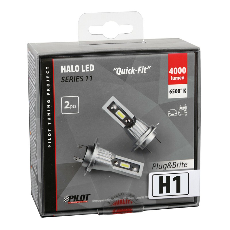 H1 12/24V P14,5s 6.500K 2.000lm 15W 6LED SEOUL CSP-Y19chips HALO LED SERIE 11 PLUG & BRITE 2ΤΕΜ. - Lampa - L5780.4 H1 12/24V P14,5s 6.500K 2.000lm 15W 6LED SEOUL CSP-Y19chips HALO LED SERIE 11 PLUG & BRITE 2ΤΕΜ. - Lampa - L5780.4