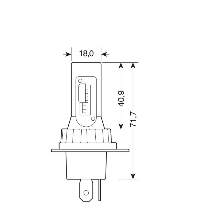 H4 12/24V P43t 6.500K 2.000lm 15W 12LED SEOUL CSP-Y19chips HALO LED SERIE 11 PLUG & BRITE 2ΤΕΜ. - Lampa - L5780.7 H4 12/24V P43t 6.500K 2.000lm 15W 12LED SEOUL CSP-Y19chips HALO LED SERIE 11 PLUG & BRITE 2ΤΕΜ. - Lampa - L5780.7