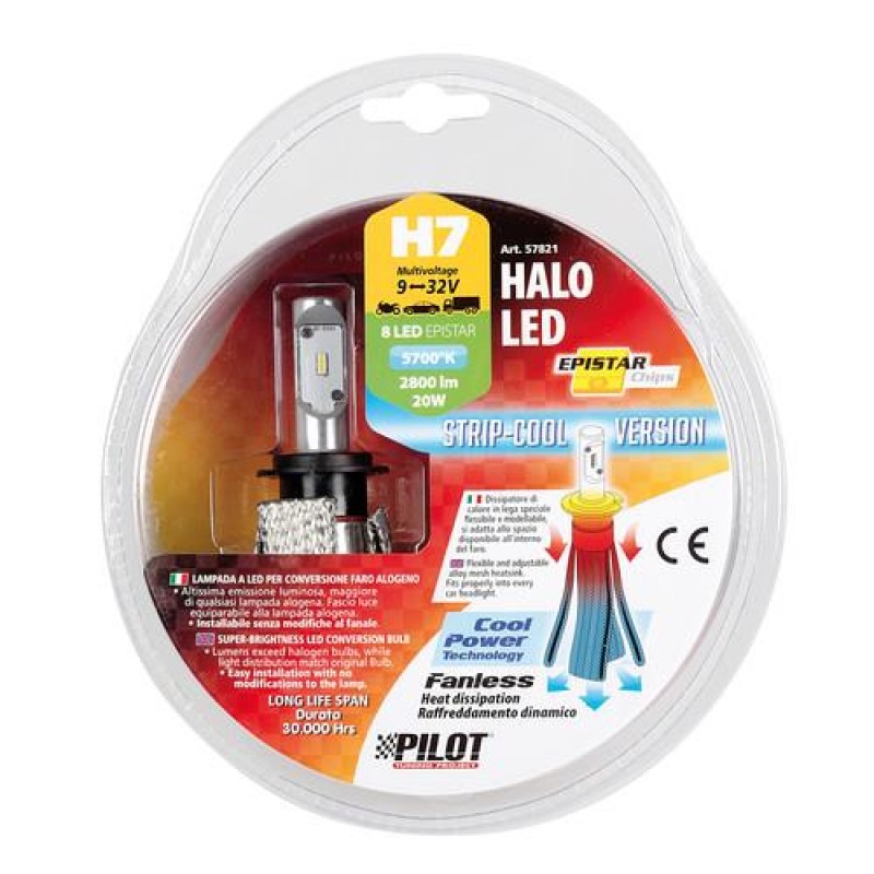 Η7 9-32V 20W PX26d 5700K 2800lm HALO LED STRIP-COOL 1ΤΕΜ BLISTER - Lampa - L5782.1 Η7 9-32V 20W PX26d 5700K 2800lm HALO LED STRIP-COOL 1ΤΕΜ BLISTER - Lampa - L5782.1