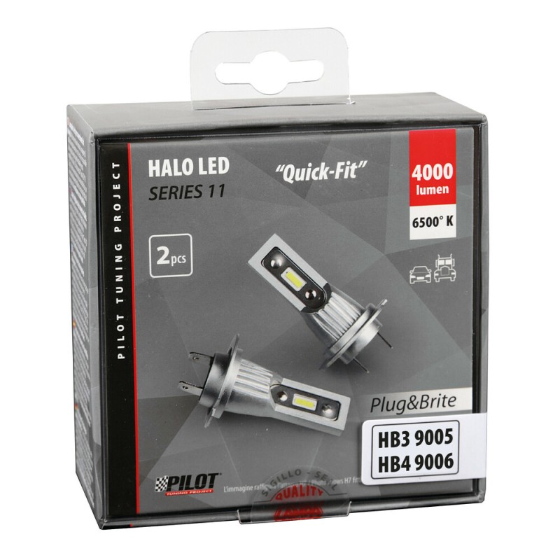 HB3/HB4 12/24V 6.500K 2.000lm 15W 6LED SEOUL CSP-Y19chips HALO LED SERIE 11 PLUG & BRITE 2ΤΕΜ. - Lampa - L5782.4 HB3/HB4 12/24V 6.500K 2.000lm 15W 6LED SEOUL CSP-Y19chips HALO LED SERIE 11 PLUG & BRITE 2ΤΕΜ. - Lampa - L5782.4