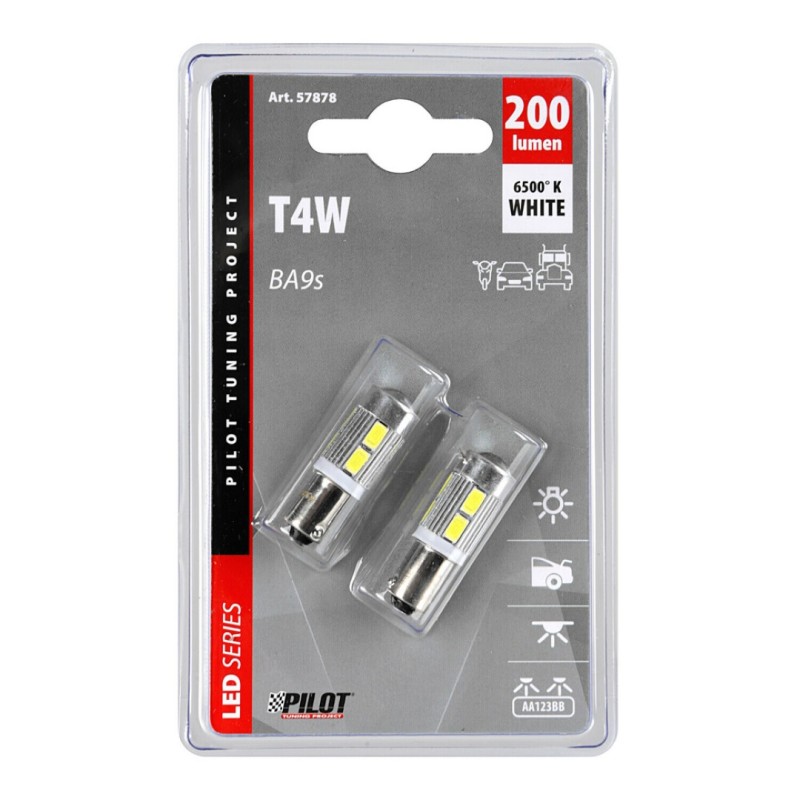 T4W 9-32V BA9s 200lm 10SMD LED ΛΕΥΚΟ BLISTER (ΔΙΠΛΗΣ ΠΟΛΙΚΟΤΗΤΑΣ) LAMPA - 2 ΤΕΜ - Lampa - L5787.8 T4W 9-32V BA9s 200lm 10SMD LED ΛΕΥΚΟ BLISTER (ΔΙΠΛΗΣ ΠΟΛΙΚΟΤΗΤΑΣ) LAMPA - 2 ΤΕΜ - Lampa - L5787.8