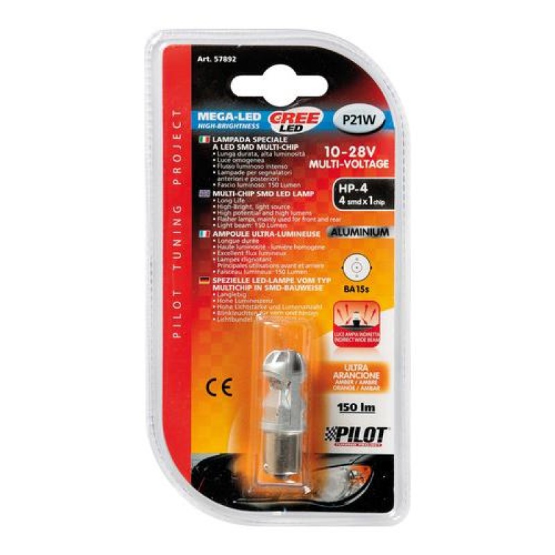 P21W 10-28V BA15s MEGA-LED 150LM ΔΙΑΘΛΑΣΗΣ ΠΟΡΤΟΚΑΛΙ (ΜΟΝΟΠΟΛΙΚΟ) BLISTER 1ΤΕΜ. - Lampa - L5789.2 P21W 10-28V BA15s MEGA-LED 150LM ΔΙΑΘΛΑΣΗΣ ΠΟΡΤΟΚΑΛΙ (ΜΟΝΟΠΟΛΙΚΟ) BLISTER 1ΤΕΜ. - Lampa - L5789.2