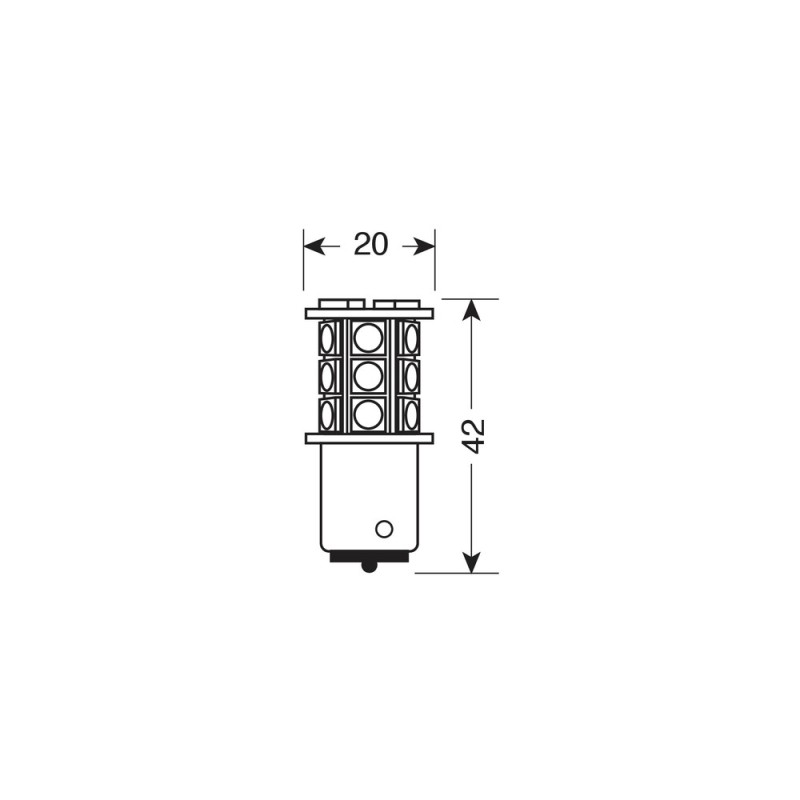ΛΑΜΠΑΚΙ P21W 12V BA15s HYPER-LED48 - Lampa - 5793.4-LM ΛΑΜΠΑΚΙ P21W 12V BA15s HYPER-LED48 - Lampa - 5793.4-LM