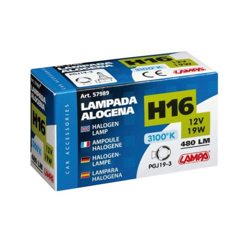 H16 12V 19W PGJ19-3 STANDAR LINE ΑΛΟΓΟΝΟΥ 1ΤΕΜ. ΚΟΥΤΙ - Lampa - L5798.9 H16 12V 19W PGJ19-3 STANDAR LINE ΑΛΟΓΟΝΟΥ 1ΤΕΜ. ΚΟΥΤΙ - Lampa - L5798.9
