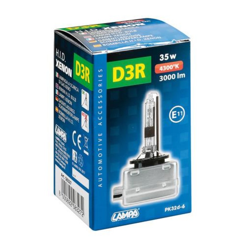 D3R 35W 12/24V 4.300K 1ΤΕΜ. ΣΕ ΚΟΥΤΙ - Lampa - L5832.7 D3R 35W 12/24V 4.300K 1ΤΕΜ. ΣΕ ΚΟΥΤΙ - Lampa - L5832.7