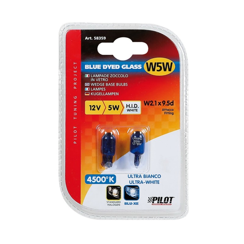ΣΕΤ ΛΑΜΠΑΚΙΑ BLUE XENON W5W - Lampa - 5835.9-LM ΣΕΤ ΛΑΜΠΑΚΙΑ BLUE XENON W5W - Lampa - 5835.9-LM