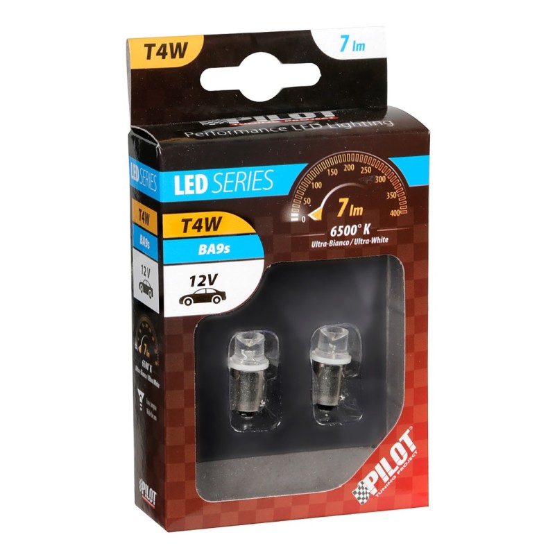 ΛΑΜΠΑΚΙΑ ΜΕ LED 12V T4W BA9s ΔΙΑΘΛΑΣΗΣ - Lampa - 5840.4-LM