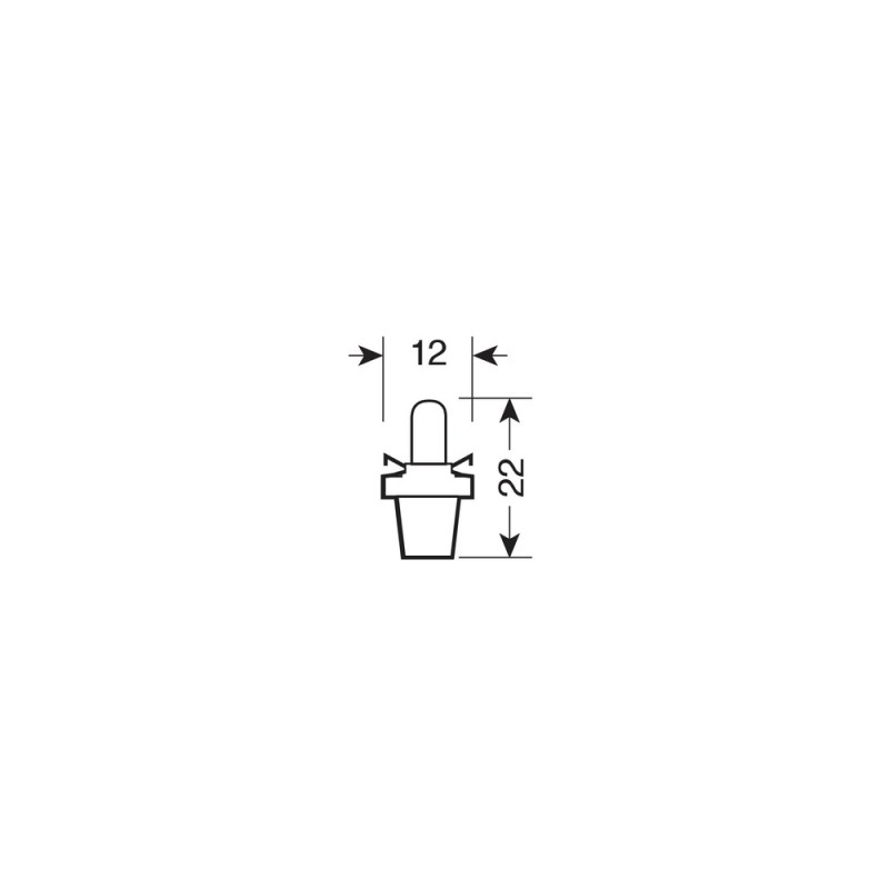 ΛΑΜΠΑΚΙΑ ΜΕ LED B8.5d ΛΕΥΚΟ ΦΩΣ ΚΑΡΦΙ - Lampa - 5849.4-LM