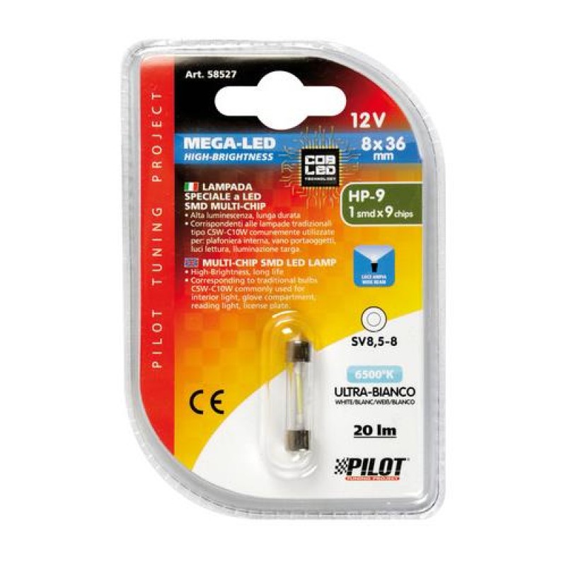 ΛΑΜΠΑΚΙ ΠΛΑΦΟΝΙΕΡΑΣ 12V 8x36mm 20lm ΛΕΥΚΟ MEGA-LED9 COB (ΔΙΠΛΗΣ ΠΟΛΙΚΟΤΗΤΑΣ- CAN-BUS) BLISTER 1ΤΕΜ. - Lampa - L5852.7 ΛΑΜΠΑΚΙ ΠΛΑΦΟΝΙΕΡΑΣ 12V 8x36mm 20lm ΛΕΥΚΟ MEGA-LED9 COB (ΔΙΠΛΗΣ ΠΟΛΙΚΟΤΗΤΑΣ- CAN-BUS) BLISTER 1ΤΕΜ. - Lampa - L5852.7