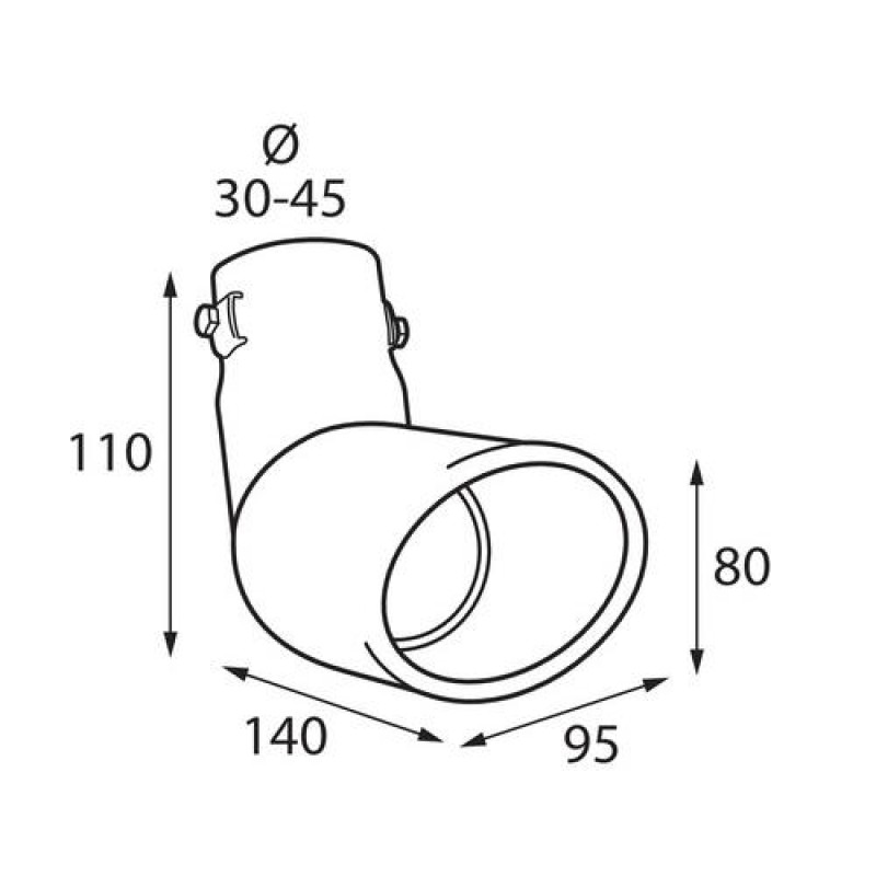 ΑΚΡΟ ΕΞΑΤΜΙΣΗΣ ΓΙΑ SMART ΛΟΞΟ Φ30-45mm - Lampa - L6000.2 ΑΚΡΟ ΕΞΑΤΜΙΣΗΣ ΓΙΑ SMART ΛΟΞΟ Φ30-45mm - Lampa - L6000.2