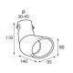 ΑΚΡΟ ΕΞΑΤΜΙΣΗΣ ΓΙΑ SMART ΛΟΞΟ Φ30-45mm - Lampa - L6000.2 ΑΚΡΟ ΕΞΑΤΜΙΣΗΣ ΓΙΑ SMART ΛΟΞΟ Φ30-45mm - Lampa - L6000.2
