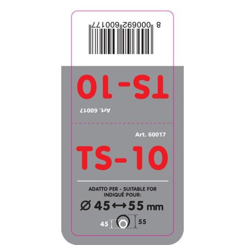 ΑΚΡΟ ΕΞΑΤΜΙΣΗΣ TS-10 45-55mm - ΤΕΤΡΑΓΩΝΟ - Lampa - L6001.7 ΑΚΡΟ ΕΞΑΤΜΙΣΗΣ TS-10 45-55mm - ΤΕΤΡΑΓΩΝΟ - Lampa - L6001.7