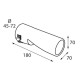 ΑΚΡΟ ΕΞΑΤΜΙΣΗΣ TS-70 45-72mm ΚΟΜΜΕΝΟ - Lampa - L6011.8 ΑΚΡΟ ΕΞΑΤΜΙΣΗΣ TS-70 45-72mm ΚΟΜΜΕΝΟ - Lampa - L6011.8