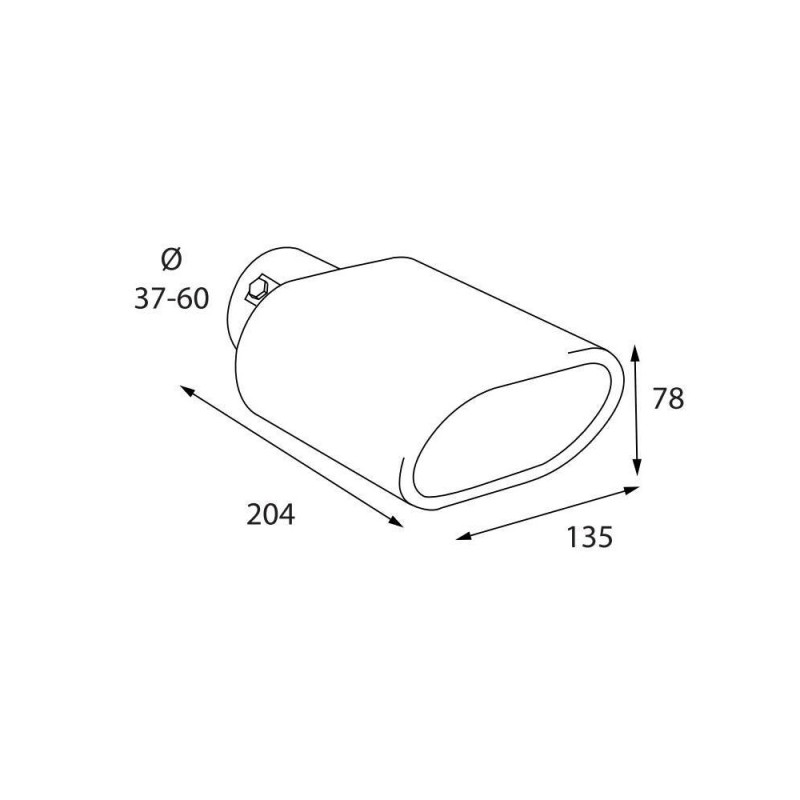 ΑΚΡΟ (ΜΠΟΥΚΑ) ΕΞΑΤΜΙΣΗΣ ΠΛΑΚΕ TS-76 37>60mm (ΜΗΚΟΣ: 204mm / ΦΑΡΔΟΣ: 135mm) LAMPA - 1 TEM. - Lampa - L6012.7 ΑΚΡΟ (ΜΠΟΥΚΑ) ΕΞΑΤΜΙΣΗΣ ΠΛΑΚΕ TS-76 37>60mm (ΜΗΚΟΣ: 204mm / ΦΑΡΔΟΣ: 135mm) LAMPA - 1 TEM. - Lampa - L6012.7