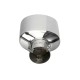 ΑΚΡΟ (ΜΠΟΥΚΑ) ΕΞΑΤΜΙΣΗΣ ΟΒΑΛ TS-76 37>60mm (ΜΗΚΟΣ: 190mm / ΦΑΡΔΟΣ: 100mm ) LAMPA - 1 TEM. - Lampa - L6012.8