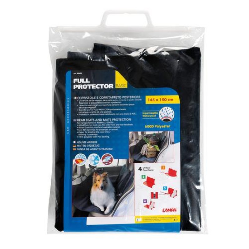 ΠΡΟΣΤΑΤΕΥΤΙΚΟ ΚΑΛΥΜΜΑ ΠΙΣΩ ΚΑΘΙΣΜΑΤΟΣ FULL PROTECTOR BASIC 145 Χ 150cm - Lampa - L6040.3 ΠΡΟΣΤΑΤΕΥΤΙΚΟ ΚΑΛΥΜΜΑ ΠΙΣΩ ΚΑΘΙΣΜΑΤΟΣ FULL PROTECTOR BASIC 145 Χ 150cm - Lampa - L6040.3