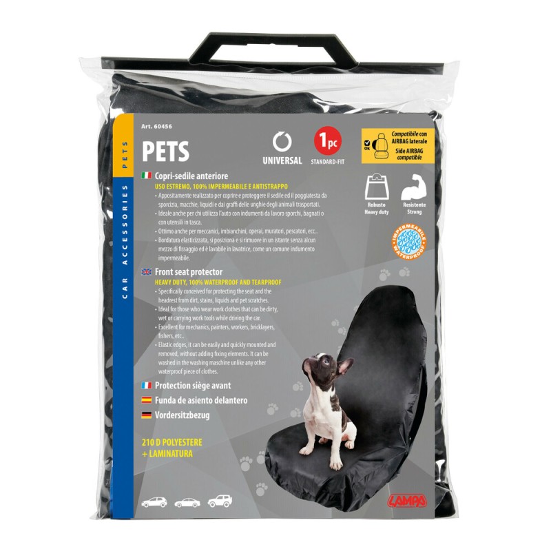 ΚΑΛΥΜΜΑ ΚΑΘΙΣΜΑΤΟΣ PETS ΦΟΡΕΤΟ ΑΔΙΑΒΡΟΧΟ ΜΑΥΡΟ 1ΤΕΜ. - Lampa - L6045.6 ΚΑΛΥΜΜΑ ΚΑΘΙΣΜΑΤΟΣ PETS ΦΟΡΕΤΟ ΑΔΙΑΒΡΟΧΟ ΜΑΥΡΟ 1ΤΕΜ. - Lampa - L6045.6