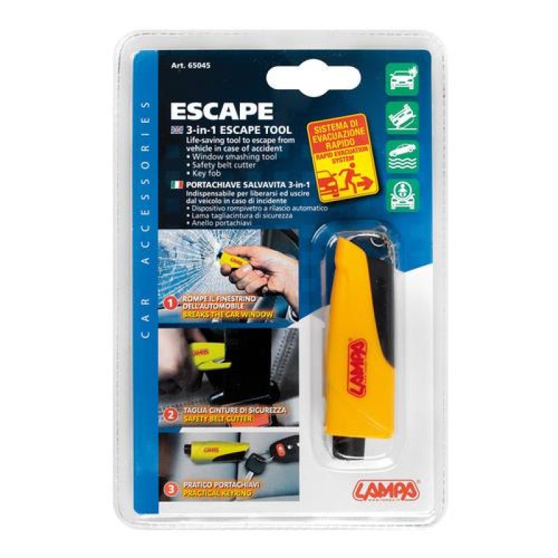 ΘΡΑΥΣΤΗΣ ΤΖΑΜΙΟΥ-ΚΟΠΤΙΚΟ ΖΩΝΗΣ-ΜΠΡΕΛΟΚ ESCAPE 3in1 - Lampa - L6504.5 ΘΡΑΥΣΤΗΣ ΤΖΑΜΙΟΥ-ΚΟΠΤΙΚΟ ΖΩΝΗΣ-ΜΠΡΕΛΟΚ ESCAPE 3in1 - Lampa - L6504.5