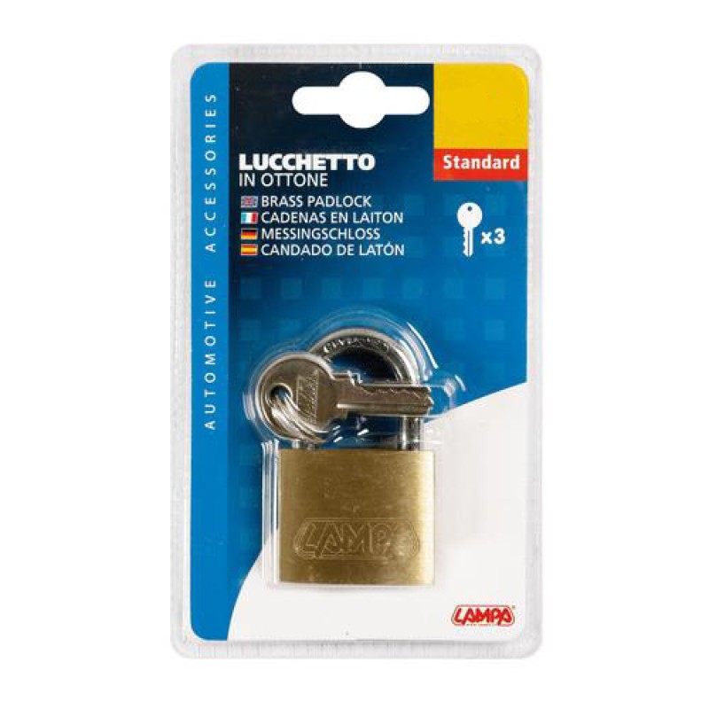 ΛΟΥΚΕΤΟ 40mm STANDARD ΜΕ 3 ΚΛΕΙΔΙΑ - Lampa - L6542.0 ΛΟΥΚΕΤΟ 40mm STANDARD ΜΕ 3 ΚΛΕΙΔΙΑ - Lampa - L6542.0