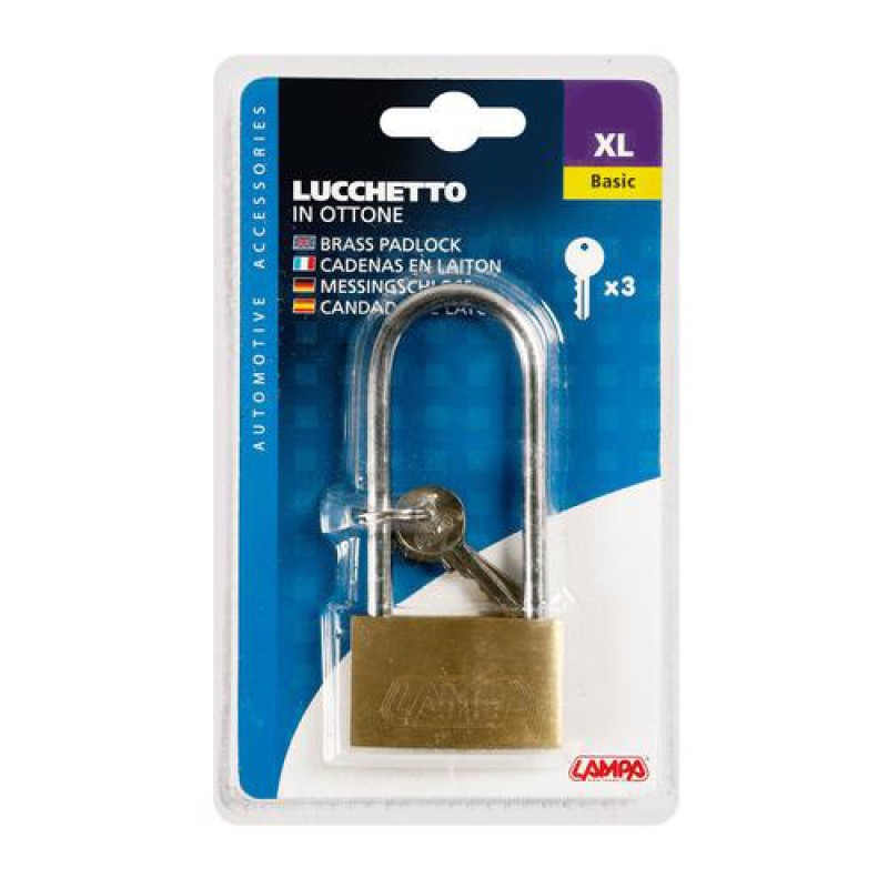 ΛΟΥΚΕΤΟ 50mm XL BASIC ΜΕ 3 ΚΛΕΙΔΙΑ - Lampa - L6542.8 ΛΟΥΚΕΤΟ 50mm XL BASIC ΜΕ 3 ΚΛΕΙΔΙΑ - Lampa - L6542.8