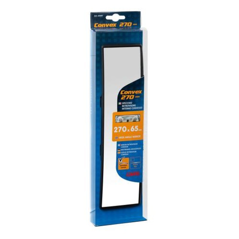 ΚΑΘΡΕΠΤΗΣ ΕΣΩΤΕΡΙΚΟΣ ΠΙΑΣΤΟΣ CONVEX 270x65mm ΚΥΡΤΟΣ 53-80mm - Lampa - L6549.7 ΚΑΘΡΕΠΤΗΣ ΕΣΩΤΕΡΙΚΟΣ ΠΙΑΣΤΟΣ CONVEX 270x65mm ΚΥΡΤΟΣ 53-80mm - Lampa - L6549.7