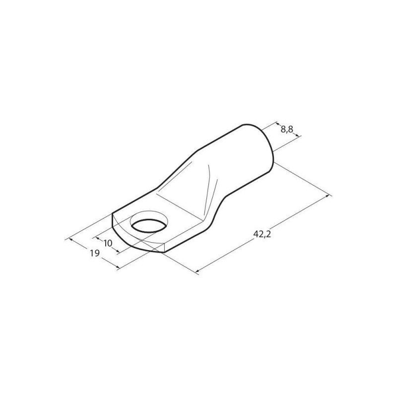 ΑΚΡΟΔΕΚΤΕΣ ΚΑΛΩΔΙΩΝ ΜΠΑΤΑΡΙΑΣ 35 mm² ΜΕ ΤΡΥΠΑ 10mm 5ΤΕΜ - Lampa - L6991.8 ΑΚΡΟΔΕΚΤΕΣ ΚΑΛΩΔΙΩΝ ΜΠΑΤΑΡΙΑΣ 35 mm² ΜΕ ΤΡΥΠΑ 10mm 5ΤΕΜ - Lampa - L6991.8