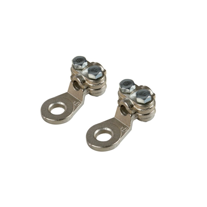 ΑΚΡΟΔΕΚΤΕΣ ΚΑΛΩΔΙΩΝ ΜΠΑΤΑΡΙΑΣ 25mm² ΜΕ ΤΡΥΠΑ 8mm ΜΕ ΠΛΑΚΑ ΣΥΣΦΙΞΗΣ 2ΤΕΜ - Lampa - L6992.5 ΑΚΡΟΔΕΚΤΕΣ ΚΑΛΩΔΙΩΝ ΜΠΑΤΑΡΙΑΣ 25mm² ΜΕ ΤΡΥΠΑ 8mm ΜΕ ΠΛΑΚΑ ΣΥΣΦΙΞΗΣ 2ΤΕΜ - Lampa - L6992.5