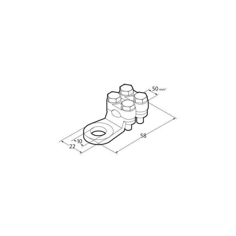 ΑΚΡΟΔΕΚΤΕΣ ΚΑΛΩΔΙΩΝ ΜΠΑΤΑΡΙΑΣ 50mm² ΜΕ ΤΡΥΠΑ 10mm ΜΕ ΔΙΠΛΗ ΠΛΑΚΑ ΣΥΣΦΙΞΗΣ 2ΤΕΜ - Lampa - L6992.7 ΑΚΡΟΔΕΚΤΕΣ ΚΑΛΩΔΙΩΝ ΜΠΑΤΑΡΙΑΣ 50mm² ΜΕ ΤΡΥΠΑ 10mm ΜΕ ΔΙΠΛΗ ΠΛΑΚΑ ΣΥΣΦΙΞΗΣ 2ΤΕΜ - Lampa - L6992.7