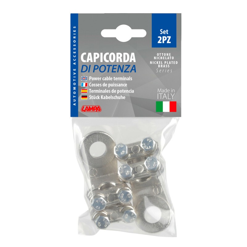 ΑΚΡΟΔΕΚΤΕΣ ΚΑΛΩΔΙΩΝ ΜΠΑΤΑΡΙΑΣ 70mm² ΜΕ ΤΡΥΠΑ 12mm ΜΕ ΔΙΠΛΗ ΠΛΑΚΑ ΣΥΣΦΙΞΗΣ 2ΤΕΜ - Lampa - L6992.8 ΑΚΡΟΔΕΚΤΕΣ ΚΑΛΩΔΙΩΝ ΜΠΑΤΑΡΙΑΣ 70mm² ΜΕ ΤΡΥΠΑ 12mm ΜΕ ΔΙΠΛΗ ΠΛΑΚΑ ΣΥΣΦΙΞΗΣ 2ΤΕΜ - Lampa - L6992.8