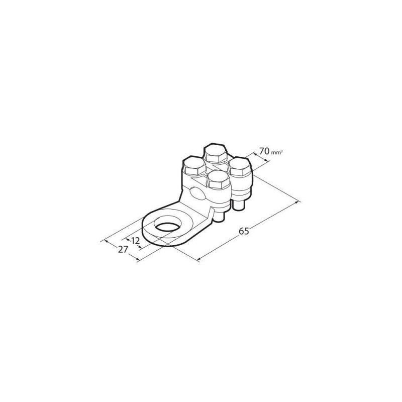 ΑΚΡΟΔΕΚΤΕΣ ΚΑΛΩΔΙΩΝ ΜΠΑΤΑΡΙΑΣ 70mm² ΜΕ ΤΡΥΠΑ 12mm ΜΕ ΔΙΠΛΗ ΠΛΑΚΑ ΣΥΣΦΙΞΗΣ 2ΤΕΜ - Lampa - L6992.8 ΑΚΡΟΔΕΚΤΕΣ ΚΑΛΩΔΙΩΝ ΜΠΑΤΑΡΙΑΣ 70mm² ΜΕ ΤΡΥΠΑ 12mm ΜΕ ΔΙΠΛΗ ΠΛΑΚΑ ΣΥΣΦΙΞΗΣ 2ΤΕΜ - Lampa - L6992.8