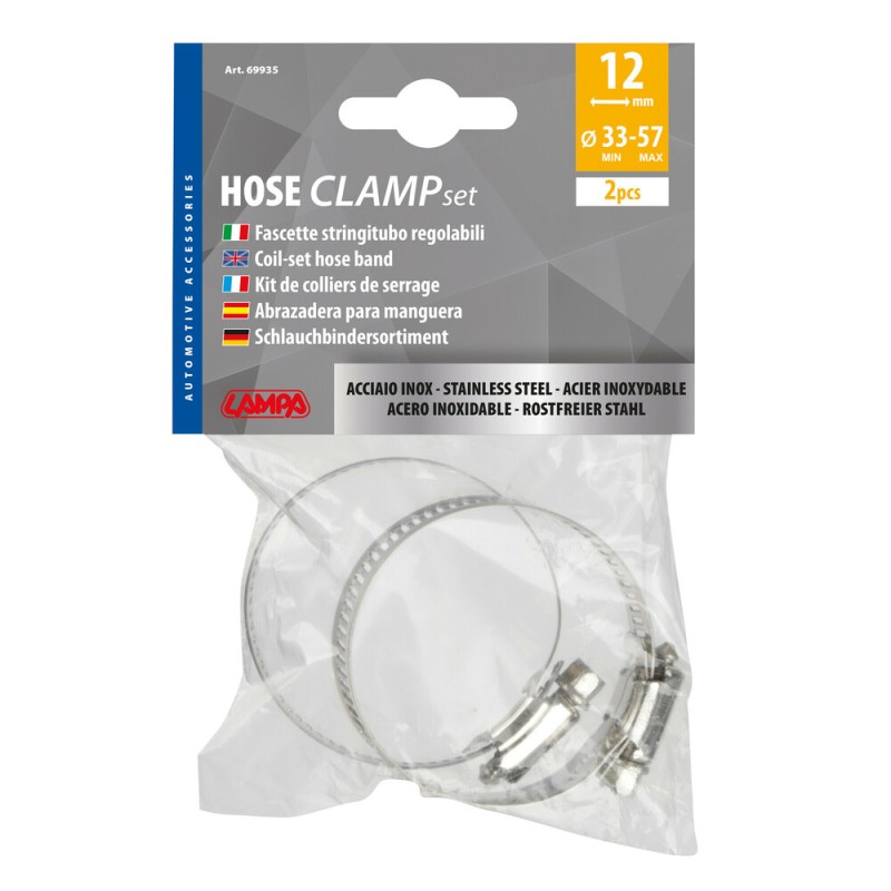 ΚΟΛΙΕΔΕΣ ΣΦΙΓΚΤΗΡΕΣ ΥΨΟΥΣ 12mm & ΔΙΑΜΕΤΡΟΥ 33>57mm ΑΠΟ ΑΝΟΞΕΙΔΩΤΟ ΑΤΣΑΛΙ 2 ΤΕΜ. - Lampa - L6993.5 ΚΟΛΙΕΔΕΣ ΣΦΙΓΚΤΗΡΕΣ ΥΨΟΥΣ 12mm & ΔΙΑΜΕΤΡΟΥ 33>57mm ΑΠΟ ΑΝΟΞΕΙΔΩΤΟ ΑΤΣΑΛΙ 2 ΤΕΜ. - Lampa - L6993.5
