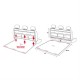 ORGANIZER ΚΑΙ ΚΑΛΥΜΜΑ ΠΟΡΤ-ΜΠΑΓΚΑΖ ΑΔΙΑΒΡΟΧΟ 2in1 110x100cm+110x55cm - Lampa - L6995.4 ORGANIZER ΚΑΙ ΚΑΛΥΜΜΑ ΠΟΡΤ-ΜΠΑΓΚΑΖ ΑΔΙΑΒΡΟΧΟ 2in1 110x100cm+110x55cm - Lampa - L6995.4